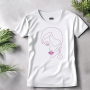 Stickdatei Rock Queen Monoline Faces Set big, german