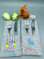 Stickdatei Rock Queen Oster-Bestecktaschen