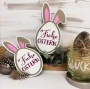 Stickdatei Rock Queen Oster-Set Frohe Ostern
