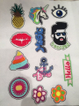 Stickdatei Rock Queen Patches
