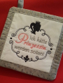 Stickdatei Rock Queen Sprüche Prinzessin