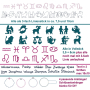 Stickdatei Rock Queen Sternzeichen Zodiak