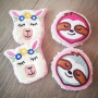 Stickdatei Rock Queen Tier Applis Set C
