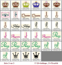 Stickdatei Rock Queen Vintage Crowns