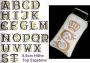 Stickdatei Rock Queen Vintage Letter