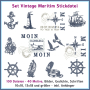 Stickdatei Rock Queen Vintage Maritim