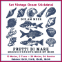 Stickdatei Rock Queen Vintage Ocean