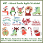 Stickdatei Rock Queen W23 Advent Applis