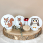 Stickdatei Rock Queen Waldtierset, german