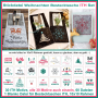 Stickdatei Rock Queen Weihnachten Bestecktaschen ITH Set