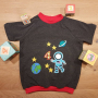 Fichier modèle broderie Astronautes espace Rock Queen