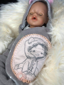 Stickdatei Stickzebra Baby Set, duits