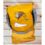 Borduurbestand Stickzebra Doodle Frau Isabella, Duits