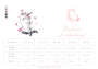 Stickdatei Stickzebra Einhorn be amazing, duits