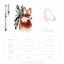 Stickdatei Stickzebra Fuchs