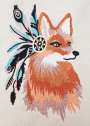 Stickdatei Stickzebra Fuchs