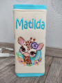 Borduurbestand  Stickzebra giraf 