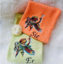 Borduurbestabd Stickzebra goudvis, Duits