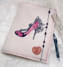 Borduurbestand Stickzebra high heel, Duits