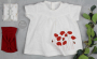 Borduurbestand Stickzebra Mohnblumen, Duits