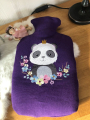 Stickdatei Stickzebra Niedlicher Panda, duits