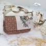 Borduurbestand Stickzebra Pferd mit Fohlen, Duits