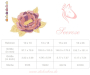 Borduurbestand Stickzebra Seerose, Duits