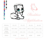 Borduurbestand Stickzebra Stinktier, Duits