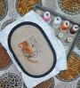 Borduurbestand Stickzebra Tiger Doodle, Duits