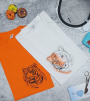 Borduurbestand Stickzebra Tiger Doodle, Duits