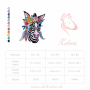 Borduurbestand Stickzebra zebra, Duits