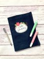 Fichier modèle broderie Écusson Hallo Glückstag Doodle Stickzeit