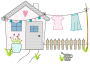 Fichier modèle broderie Petite maison Stickzeit