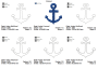 Fichier modèle broderie Bord de mer chic Stickzeit