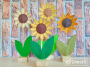 Fichier modèle broderie Fleurs de Tournesol Stickzeit