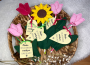 Fichier modèle broderie Fleurs de Tournesol Stickzeit