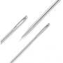 6 Aiguilles à repriser courtes Prym N°5/0-1/0, couleur argent