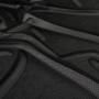 Stretch Zwem mesh, zwart