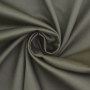 Tissu satin de coton stretch, kaki