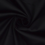 Tissu satin de coton stretch, noir