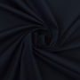 Tissu satin de coton stretch uni, bleu marine