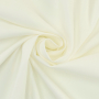 Tissu satin de coton stretch uni, blanc cassé
