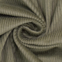 Tissu velours côtelé stretch Susi, kaki