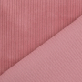 Stretch corduroy unikleurig, oudroze