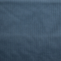 Tissu velours côtelé stretch uni, bleu denim