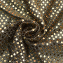 Tissu paillettes stretch, or sombre
