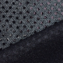 Tissu paillettes stretch, noir