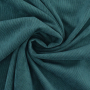 Tissu velours côtelé milleraies stretch Poly, pétrole foncé