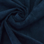 Tissu velours côtelé milleraies stretch Poly, marine