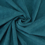 Tissu velours côtelé milleraies stretch Poly, pétrole